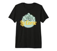 Córcega Retro suculento Recuerdo Vintage Isla de Francia Camiseta Premium