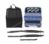 Corceshion 62 Keys 60 Bass Key Professional Instrumento Blue oscuro para el examen para principiantes