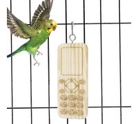Corcho de masticación de loro, corcho de pájaro Juguetes - Accesorios para jaulas de loro - Madera de loro Juguetes de corcho para periquito, periquito, periquito, cacatúa, pájaros del amor, pinzones