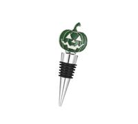 Corcho De Vino De Calabaza Único Para Decoraciones De Halloween Construcción De Metal Accesorio De Preservador De Champán Para Sala De Estar Tapón De Vino De Calabaza De Halloween