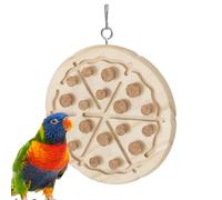 Corcho masticable de loro, juguete de madera para pájaros, juego de búsqueda del tesoro, estimulador de inteligencia natural, suministros para mascotas, gimnasio de salud emocional aviar pequeño y