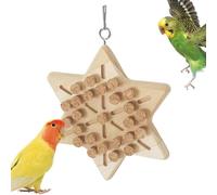 Corcho masticable para loros | Accesorios para jaula de loros, juegos de búsqueda del tesoro de corcho para ocultar golosinas, juguete de loro para inteligencia y emociones de pájaros pequeños y