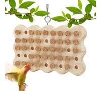 Corcho masticable para loros, juguetes para , juegos de búsqueda del | tesoro de corcho para ocultar , juguete para inteligencia y emociones de pájaros pequeños y medianos