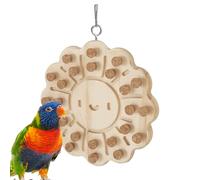 Corcho Para Masticar Loros: Juguete De Madera Para Entrenamiento De Mordeduras, Juegos De Búsqueda Del Tesoro De Corcho, Accesorio De Búsqueda De Alimento Resistente, Desarrollo De Inteligencia Distin