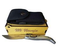 Corcoles Albacete Navaja Teja Toro 8,5 cm. Personalizada con tu Nombre Caja Colores.