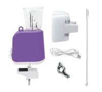 Cord Braider - Máquina de trenzas de cuerda de 6,3 pulgadas | Kit automático de trenzas - Herramienta de tejido eléctrico con rotación suave para hacer collares y joyas creativas en el hogar o la