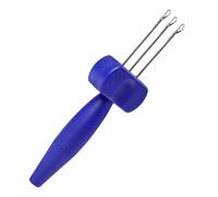 Cord Knitting Tool - 3 4 Needle Latch Hook Crochet Tool, Ergonomic Weaving Grip Device, Efficient Binding-Off Maker | For Edging Knitting Projects Travel Studio Class Supplies