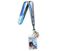 Cord n Bob Ross ""Accidentes Felices"" con dije de pintura y soporte para identificaci n