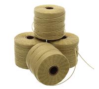 Cord n de cuentas S-Lon de The Beadsmith: cord n de nailon trenzado de 0,5 mm para ensartar, 4 carretes, color bronce, TEX210, 77 yardas por carr