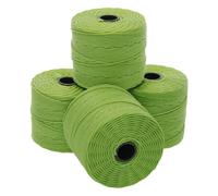 Cord n de cuentas S-Lon de The Beadsmith: cord n de nailon trenzado de 0,5 mm para ensartar, 4 carretes, color aguacate, TEX210, 77 yardas por ca