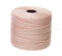 Cord n de cuentas S-Lon de The Beadsmith: cord n de nailon trenzado de 0,5 mm para ensartar, color natural, TEX210, carrete de 77 yardas