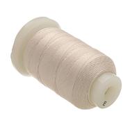 Cord n de seda pura The Beadsmith - Color crudo - Tama o E (0325 mm 00128A) - Carrete de 12 onzas (200 yardas, 600 pies) - Para anudar perlas, pi