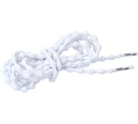 CORD ON Cordón Casual [1 par] Cordones Ajustables Sin Atar para Zapatillas - 2.5mm x 5.6mm Diámetro (75 cm, Blanco)