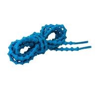 CORD ON Cordón Técnico Deportivo [1 par] Cordones Ajustables Que No Necesitan Atarse para Zapatillas de Running - 3.1mm x 7mm Diámetro Celeste 125cm