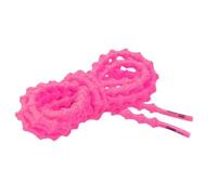 CORD ON Cordón Técnico Deportivo [1 par] Cordones Ajustables Que No Necesitan Atarse para Zapatillas de Running - 3.1mm x 7mm Diámetro Fucsia Flúor 90cm