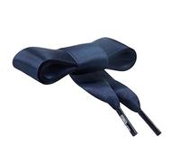 CORD ON - Cordones de cinta satén para zapatillas Espadrille. Ancho 25 mm - 1 par (Marino, 90 cm)