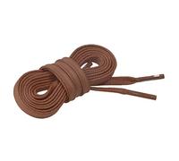 CORD ON - Cordones planos de algodón encerados o lustrados planos. Ancho 6 mm - 1 par (Camello, 150 cm - 6/7 eyelets for boots)