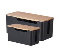 Cord Organizer Box, Cable Management Box, Data Cable Organizer, Power Strip Cable Organizer, TV Wire Organizer, Cord Organizer Case, Computer Cable Organizer, Cable Cutout Box