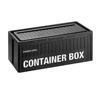 Cord Storage Box Desk - Cable Management Container Large Power Strip Organizer Case | Dustproof Heat Disipation Cable Management System, Electrical Wire Concealment Organizer Solution for Office
