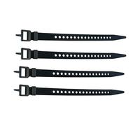 Cord Ties - 4 piezas de seguridad adjustable Gear | Cable Management Ties With Buckle | Adjustable Fastening Tool For Marine Cargo Skiing Travel Outdoor Luggage Hiking Camping Sports Equipment