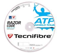 Cordaje Tenis Tecnifibre RAZOR CODE 200m.-1,25-Gris Oscuro