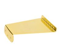 Cordal de Guitarra, Reemplazo de Tablero de Cuerdas de Tracción de Puente de 6 Cuerdas de Metal para Guitarras Eléctricas de Jazz (GA433 Oro)