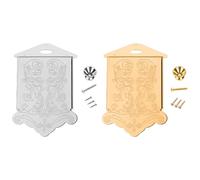 Cordal de mandolina - Cordal de mandolina de cuerda | Accesorio decorativo de repuesto de 8 cuerdas | Pieza de hardware de tornillos de hebilla | Componente de reparación de instrumentos musicales par