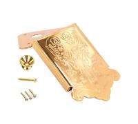 Cordal de Mandolina Decorativa | Cuerda-Caballete Mandolina 8 Cuerdas Con Hebilla Y Tornillos | Accesorios para Piezas de Instrumento | Para Principiantes Festival Al Aire Libre Clase Espectáculo