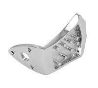 Cordal de Mandolina, Placa de Cordal de Mandolina de Metal, Pieza de Instrumento de Cuerda con Hebilla de Cinturn y Tornillos para de 8 Cuerdas