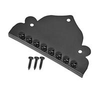 Cordal de mandolina, Tornillos de 8 Cuerdas Piezas Triangulares para mandolinas de 8 Cuerdas Fácil de Instalar Accesorios para Instrumentos Musicales Negro Accesorios de Juego