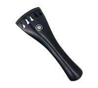 ＡＷＨＡＯ Cordal para Violines de 4/4 a 5 Cuerdas, Fabricado en Madera Resistente Y Ligera, Accesorio Profesional de Fácil Instalación, Negro