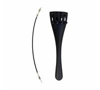 Cordal para violonchelo de fibra de carbono con afinadores finos y tablero de cuerdas para violonchelo con cordón de tripa trasera para configuración y afinación convenientes Accesorios