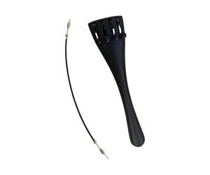 Cordal para violonchelo de fibra de carbono con afinadores finos y tablero de cuerdas para violonchelo con cordón de tripa trasera para configuración y afinación convenientes Accesorios