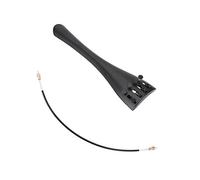 Cordal para Violonchelo, Tailgut de Violonchelo de aleación de aluminio ajustable para 3/4 4/4 violonchelo instrumentos de cuerda partes Cordal Violonchelo 4/4