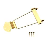 Cordal pesado para guitarra eléctrica con 10 mm de distancia entre cuerdas de aleación de zinc para una mejor postura de voz. Soporte estable para cuerdas para guitarra afinadora