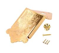 Cordal triangular de metal con tornillos para mandolina de 8 cuerdas, accesorios de instrumentos musicales de tipo cerrado