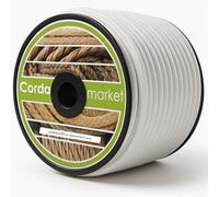 CORDAMARKET 8mm Goma elástica, Adultos Unisex, Blanca, 50mts