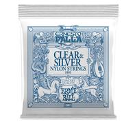 Corde Ernie Ball 2403 Ernesto Palla Clear & Silver Chitarra Classica NUEVO