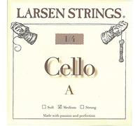 Corde per violoncello Larsen Piccole dimensioni G 3/4 Nuove corde per violoncello di piccole dimensioni;Resistenza e proiezione come le corde del violoncello 4/4;Suono caldo e armonico;Facile risposta sulle corde e alta stabilità del tono;SOL e DO in Spiro core technology per una migliore flessibilità;per violoncello 3/4;LA/RE cromate, SOL/DO ;