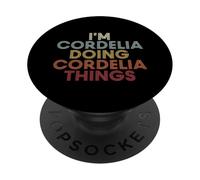 Cordelia Name Cordelia Personalized Name First Given PopSockets PopGrip Adhesivo
