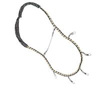 Cordendo de Investidura de Nylon de Pesca con Mosca Collar de Collar Trenzado Nipper Patch Party Fishing Pesca con Múltiples Clips Herramientas de con Mosca Herramientas de Soporte de Tippet