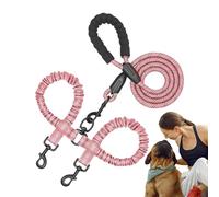 Cordera de entrenamiento para perros, cuerda de entrenamiento para perros pequeños - 2 in1 Cinturón de tracción para cachorros | Rotación Entrenamiento de caminata ajustable Pet Clock Pet Absorbing Bu
