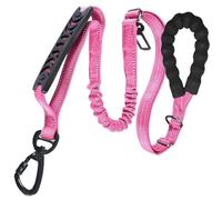 Cordera de Plomo para Perros - Sin lidera de Control de extracción | Mango, Tractor Ajustable para Perros de Raza Grande, Cinta de Mascotas Que absorben los amortiguadores para al Aire Libre