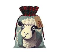 Cordero 1 bolsa con cordón de 8.3 x 11.8 pulgadas, duradera y elegante, ideal para regalos personalizados de Halloween