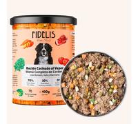 Cordero con boniato, col rizada y manzana (tarro de 400 g)