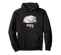 Cordero Eepy Lindo Soñoliento Ovejas Meme Divertido Sudadera con Capucha