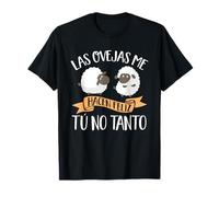 Corderos & Amante De Las Ovejas Ropa Agricultura Las Ovejas Me Hacen Feliz Pastor Camiseta Jersey Negro Manga Larga Unisex-niños Pequeño