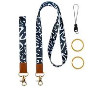 Cordete clave para mujeres y hombres, lindo cordón de cuello, pulsera de llavero y cordones para insignias de identificación, billetera, llaves de automóviles, llave para maestras, niñas, niños, popu