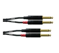 CORDIAL Cable audio doble jack mono 6 m Cable AUDIO Essentials Jack