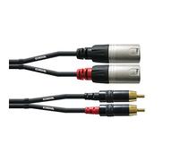 CORDIAL Cable audio doble XLR Male/Rca 3 m Cable AUDIO Essentials RCA